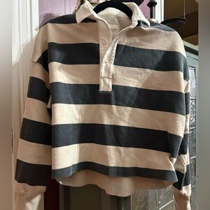 Ambercrombie & Fitch Striped Rugby Shirt